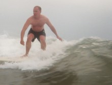 kirk works the mush.JPG